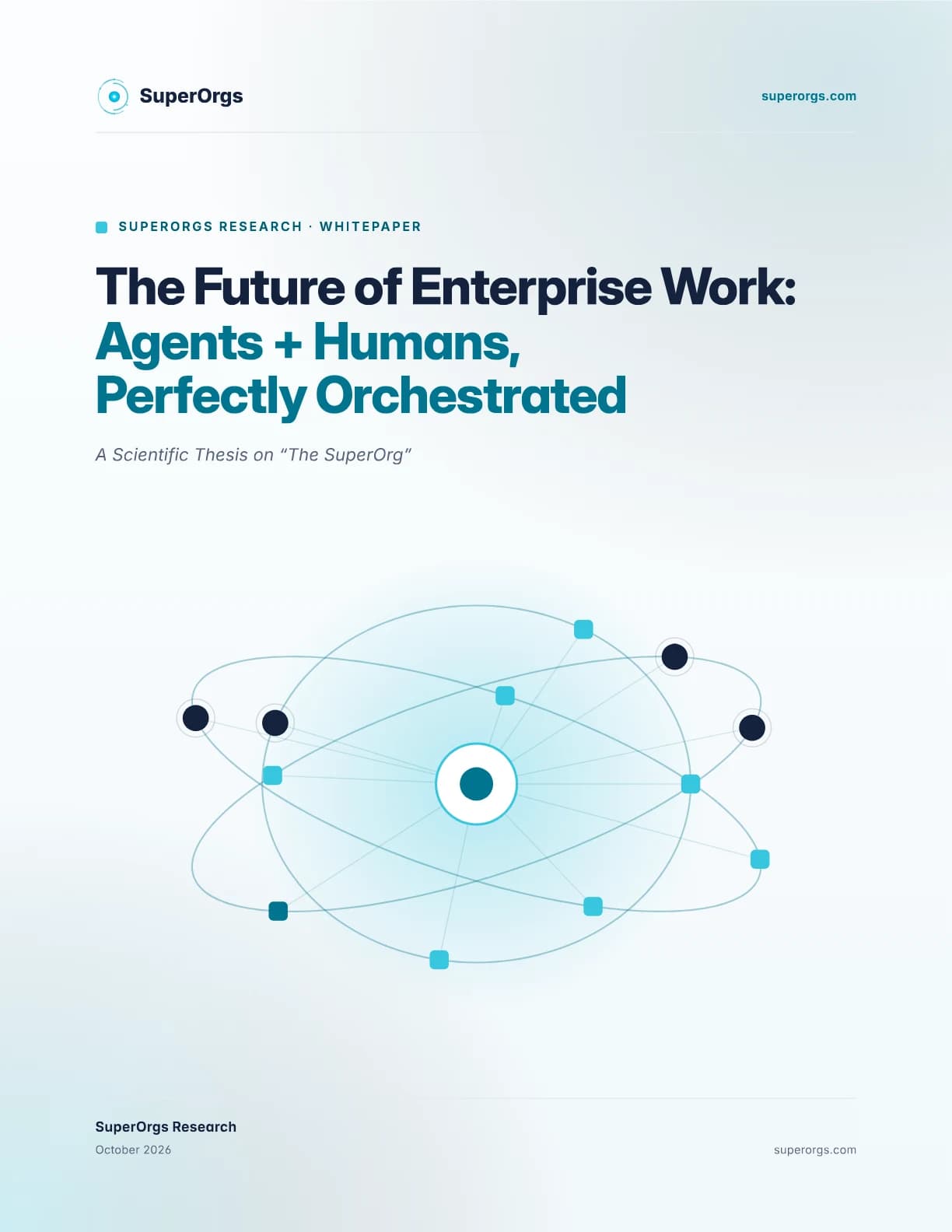 The cover of The Future of Enterprise Work